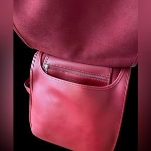 New but vintage Coach crossbody hippie purse with additional mini bag!